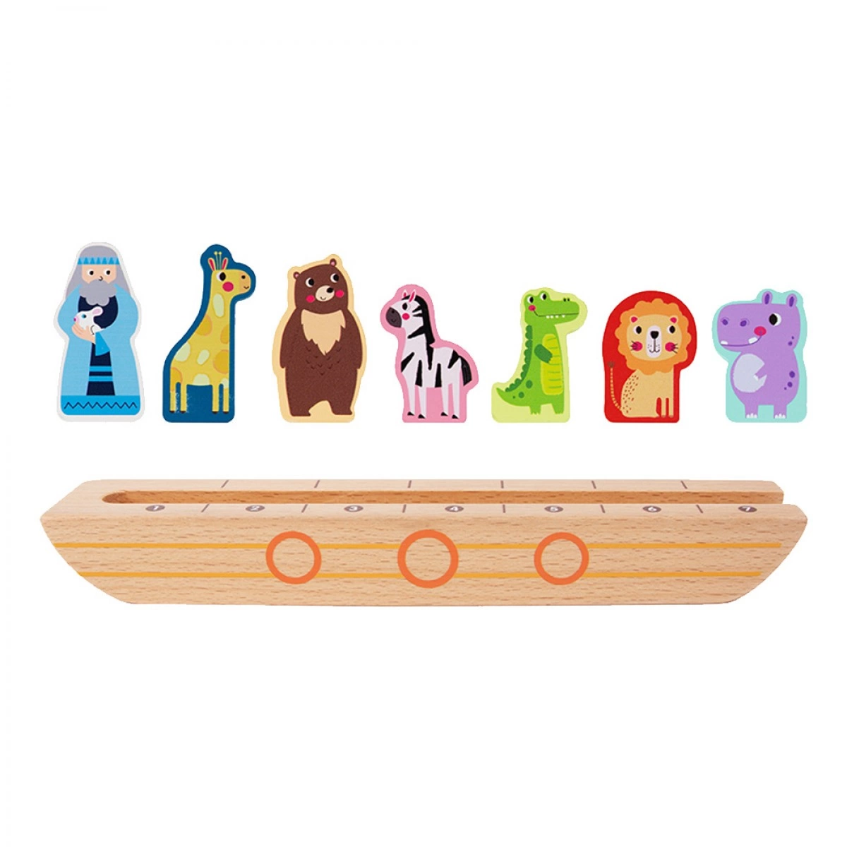 TOOKY TOYS ΞΥΛΙΝΟ ΠΑΙΧΝΙΔΙ ΛΟΓΙΚΗΣ ΚΙΒΩΤΟΣ ΝΩΕ TH351