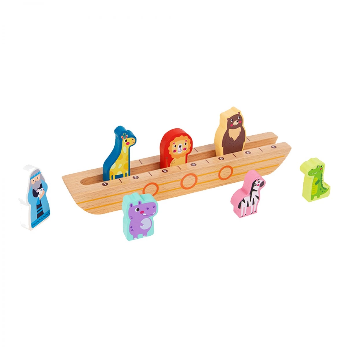 TOOKY TOYS ΞΥΛΙΝΟ ΠΑΙΧΝΙΔΙ ΛΟΓΙΚΗΣ ΚΙΒΩΤΟΣ ΝΩΕ TH351