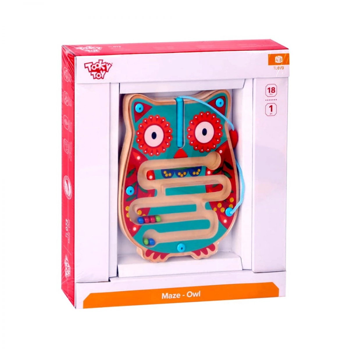 TOOKY TOYS ΞΥΛΙΝOΣ ΛΑΒΥΡΙΝΘΟΣ ΚΟΥΚΟΥΒΑΓΙΑ TL073