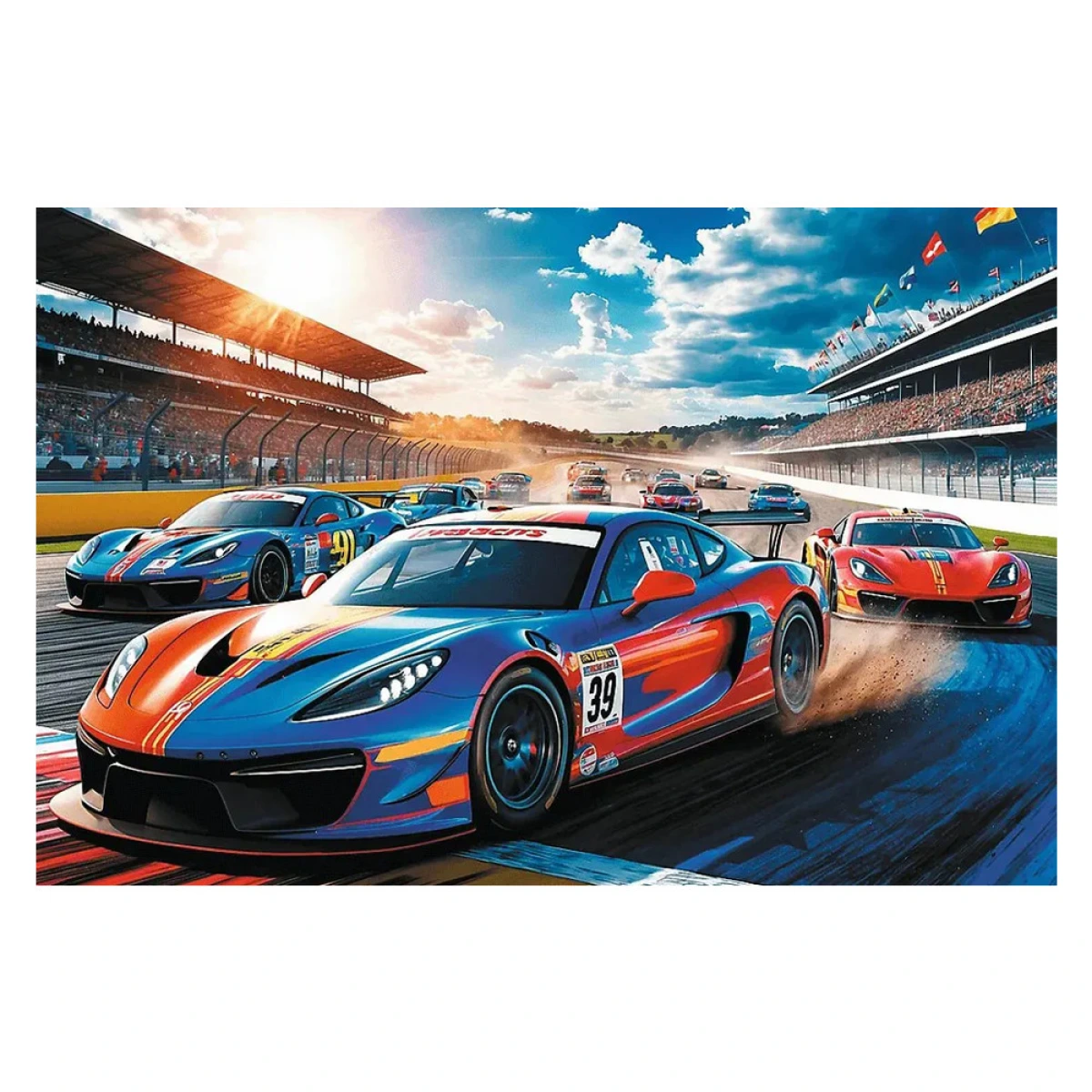 TREFL PUZZLE 100TMX FAST RACER 17403