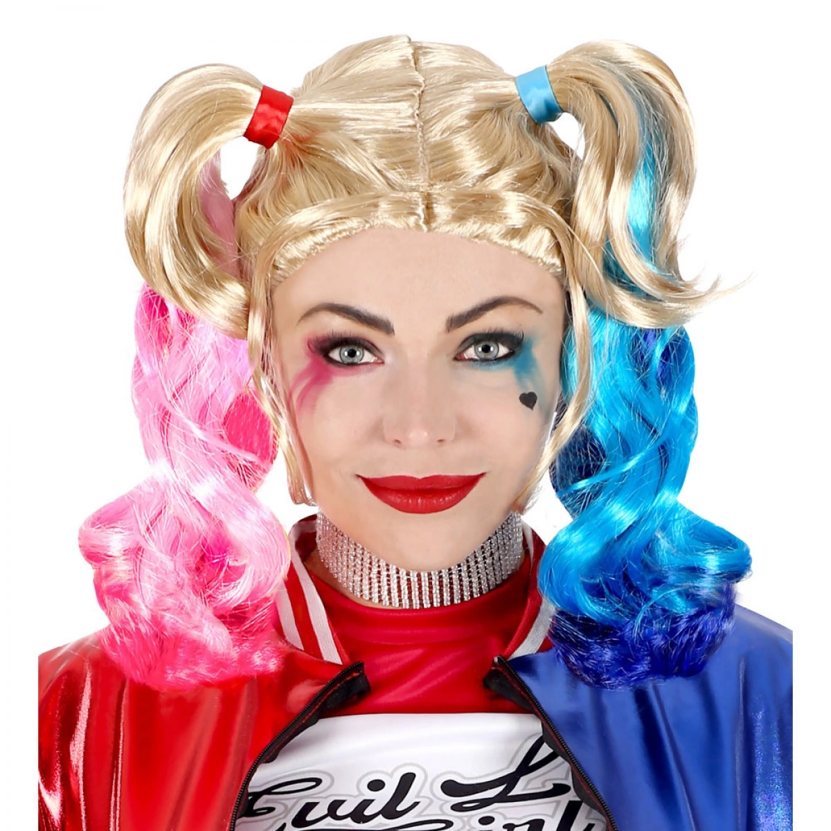MASKARATA HARLEY QUEEN WIG WITH STALK K44160