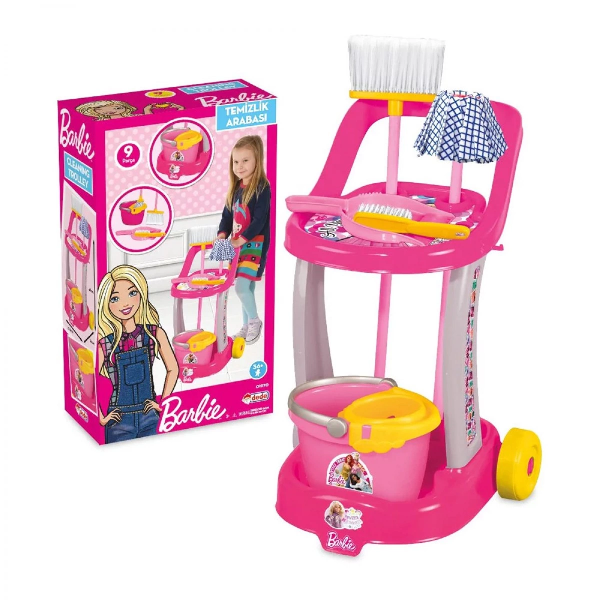 DEDE ΤΡΟΛΕΪ ΚΑΘΑΡΙΟΤΗΤΑΣ BARBIE 01970