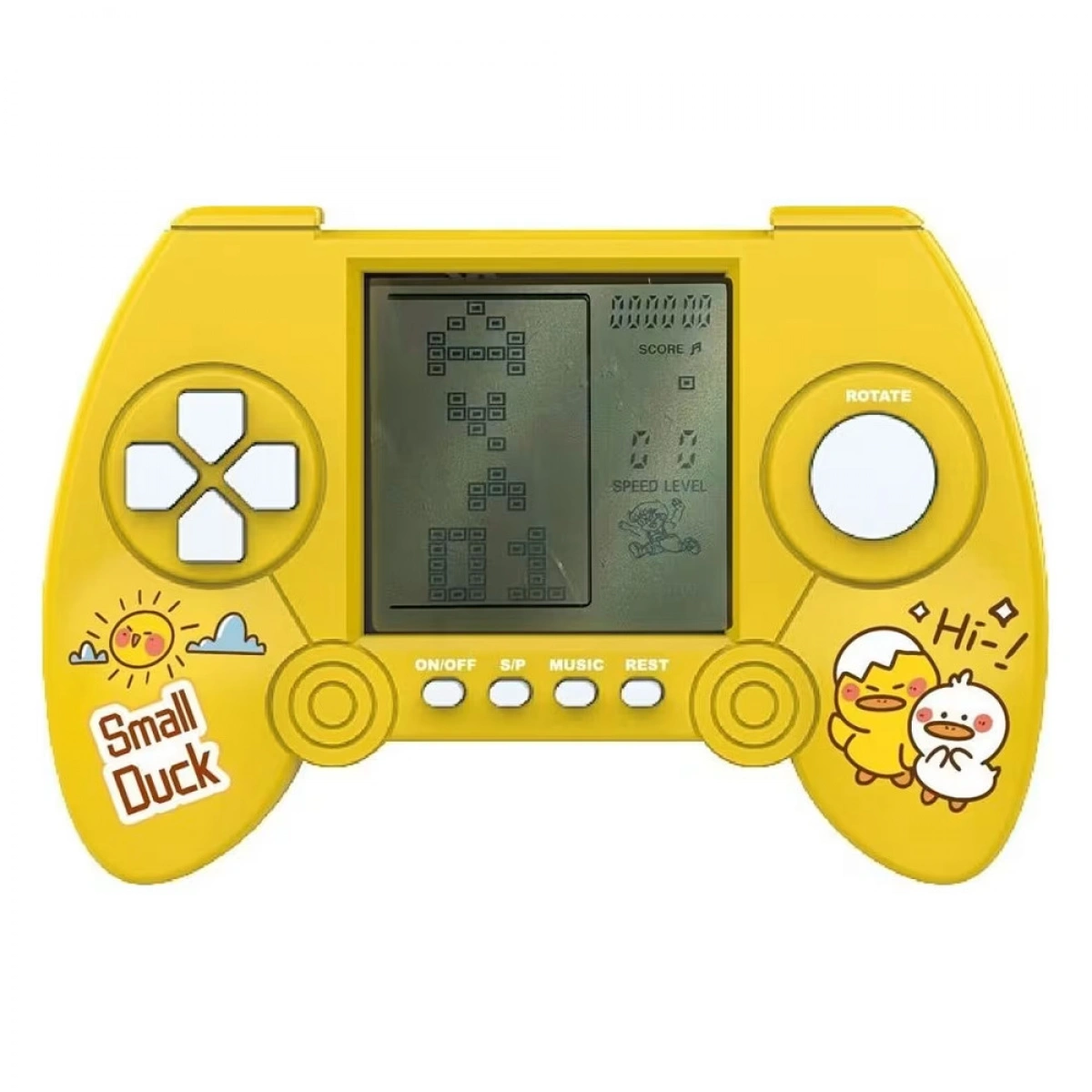 DIAKAKIS ΗΛΕΚΤΡΟΝΙΚΗ ΠΑΙΔΙΚΗ ΚΟΝΣΟΛΑ ΧΕΙΡΟΣ ΚΙΤΡΙΝΗ 622603