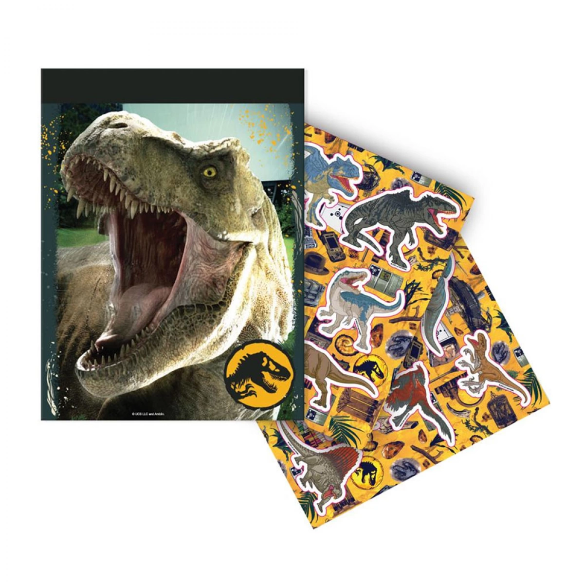 DIAKAKIS ΣΕΤ ΧΡΩΜΑΤΙΣΜΟΥ JURASSIC WORLD (54Χ47 ΕΚΑΤΟΣΤΑ) 570933