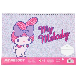 DIAKAKIS ΜΠΛΟΚ ΖΩΓΡΑΦΙΚΗΣ ΜΕ ΑΥΤΟΚΟΛΛΗΤΑ MY MELODY 490141