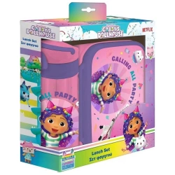 DIAKAKIS ΦΑΓΗΤΟΔΟΧΕΙΟ PP 800ML & ΠΑΓΟΥΡΙ 500ML GABBYS DOLLHOUSE 574113