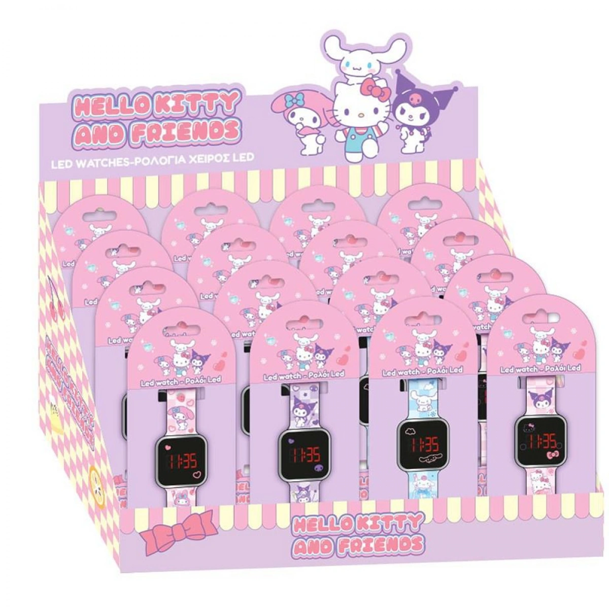 DIAKAKIS ΡΟΛΟΙ LED HELLO KITTY AND FRIENDS - MY MELODY 000490229