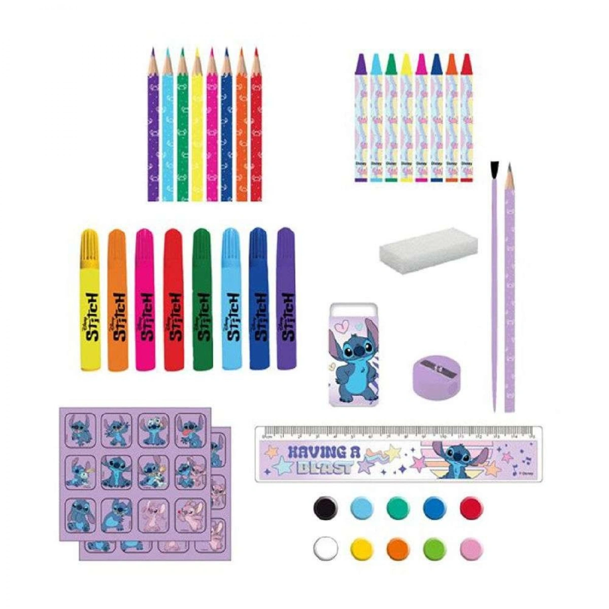 DIAKAKIS ΣΕΤ ΧΡΩΜΑΤΙΣΜΟΥ 42ΤΕΜ LILO AND STITCH NO 565295