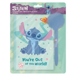 DIAKAKIS ΗΜΕΡΟΛΟΓΙΟ ΜΕ ΚΛΕΙΔΑΡΙΑ ΚΑΙ ΣΤΥΛΟ ΜΕ POM POM LILO & STITCH 565266