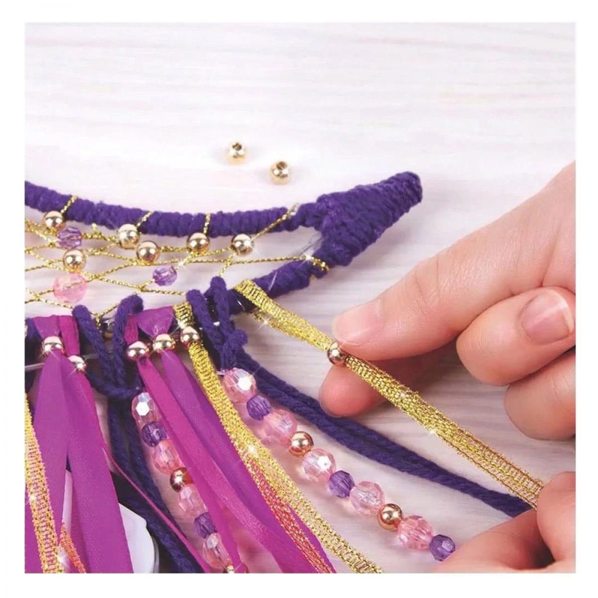 MAKE IT REAL LUNAR DREAM CATCHER WITH LIGHTS 1417