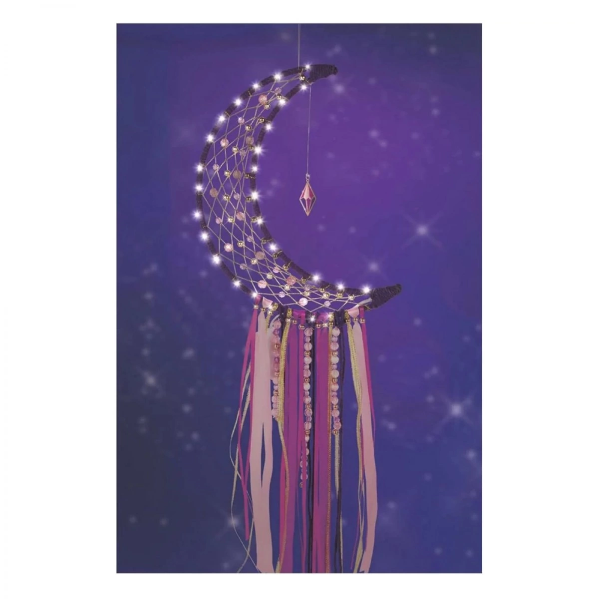MAKE IT REAL LUNAR DREAM CATCHER WITH LIGHTS 1417