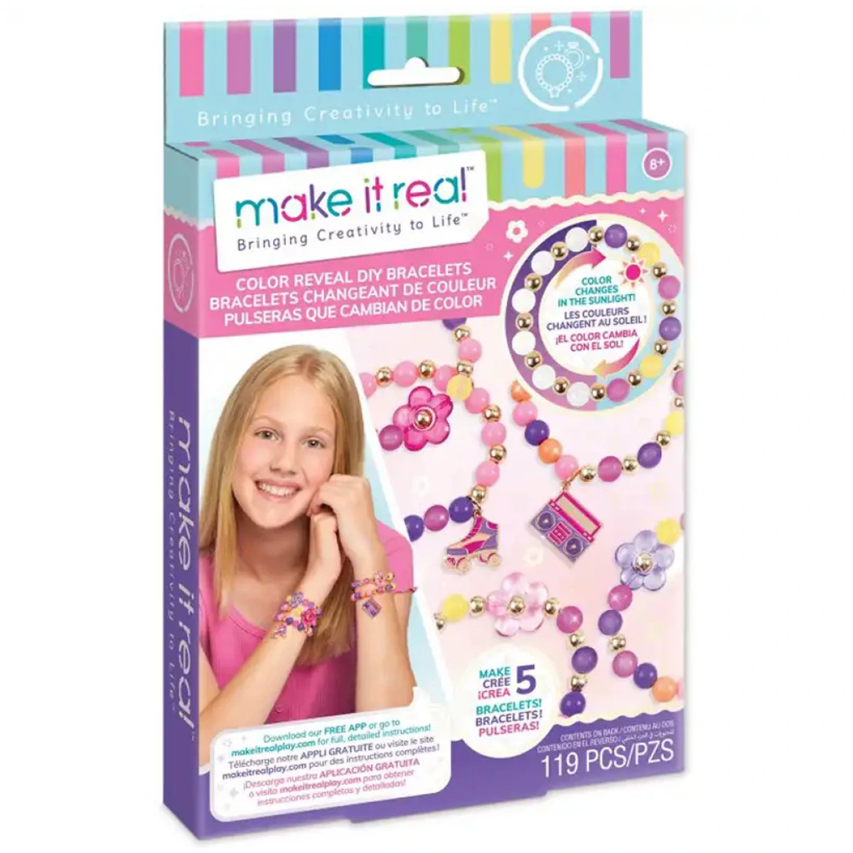MAKE IT REAL COLOR REVEAL DIY BRACELETS 1217