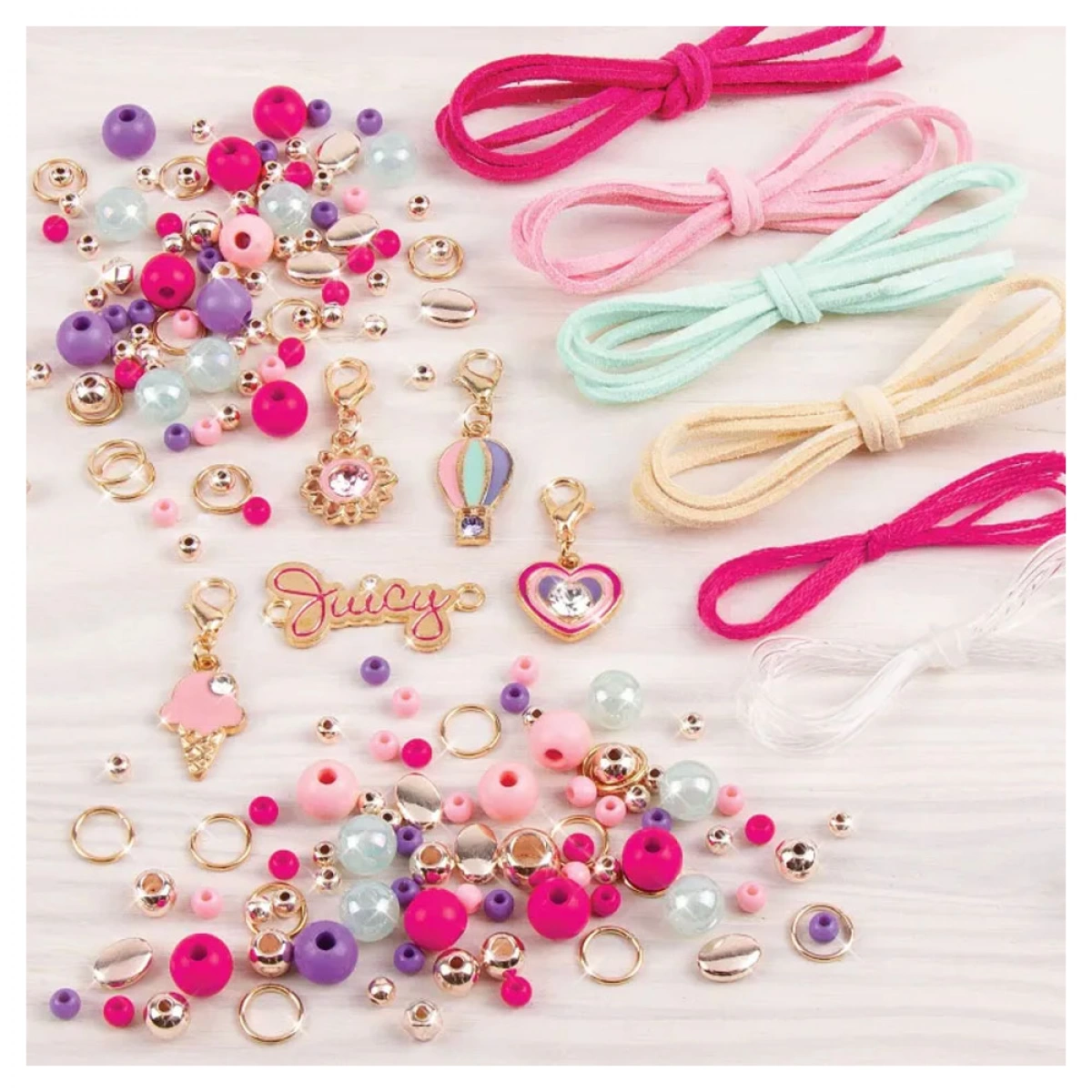 MAKE IT REAL JUICY COUTURE CRYSTAL SUNSHINE BRACELETS 4433