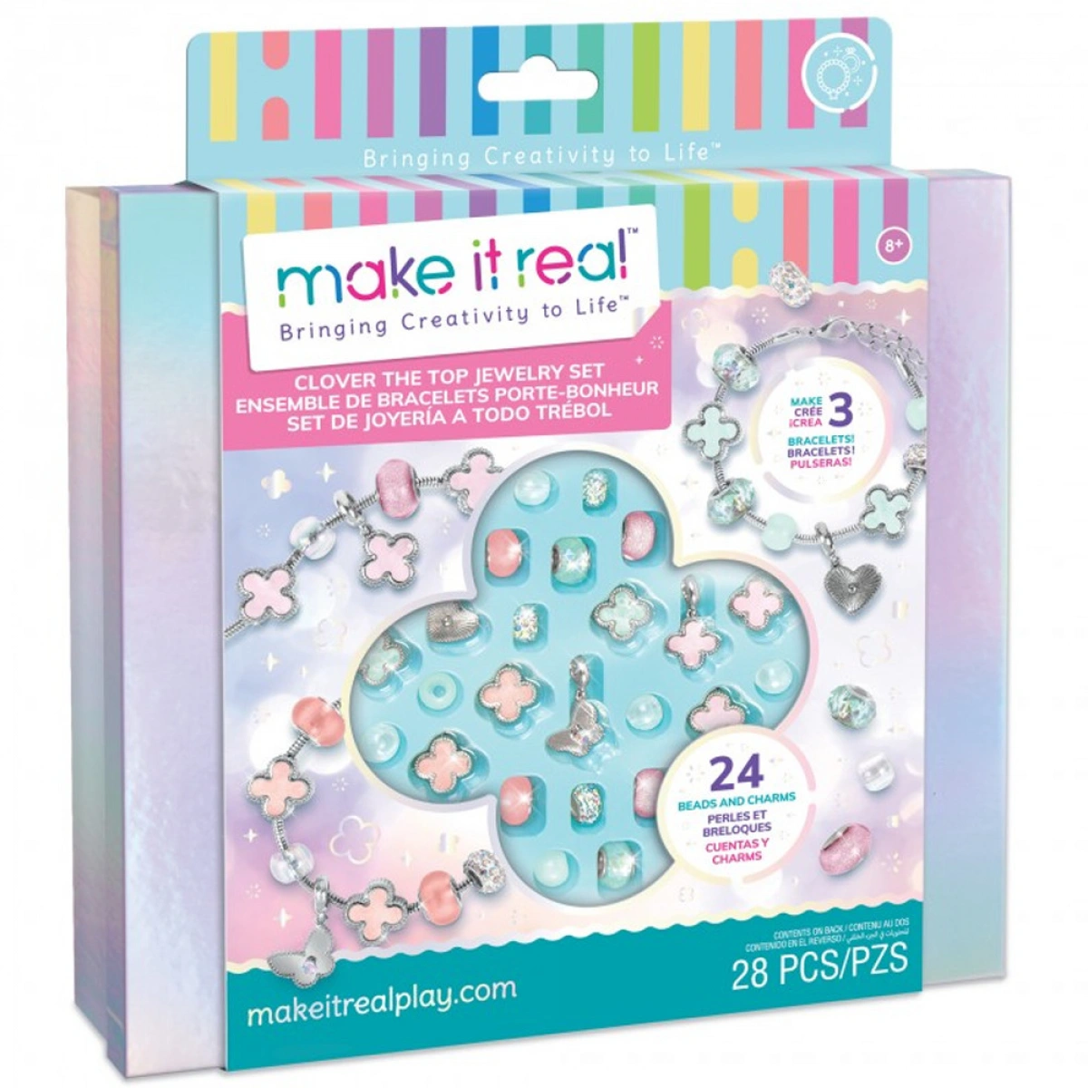 MAKE IT REAL BRINGING CREATIVITY TO LIFE - CLOVER THE TOP JEWELRY SET 1734