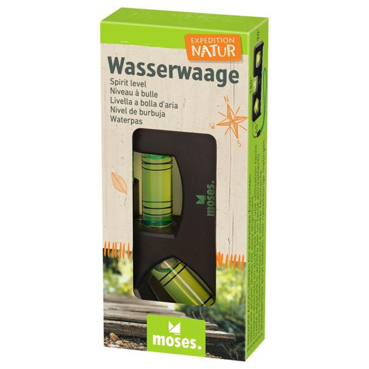 MOSES EXPEDITION NATURE WASSERWAAGE SPIRIT LEVEL M9890