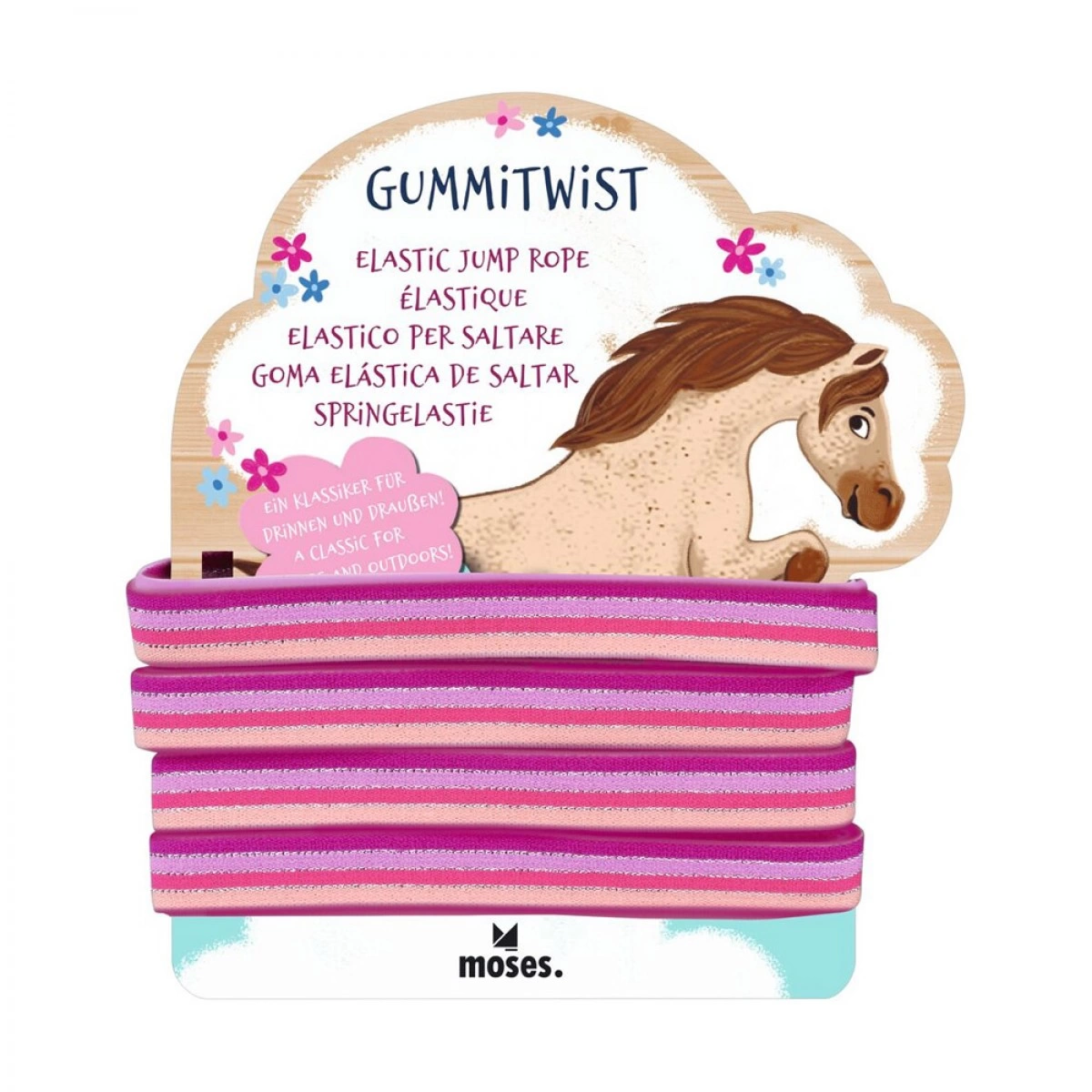 MOSES ΕΛΑΣΤΙΚΟ ΣΧΟΙΝΙ ΑΛΜΑΤΟΣ HORSE M38213