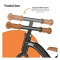 ΑΘΛΟΠΑΙΔΙΑ ΠΟΔΗΛΑΤΟ ΙΣΟΡΡΟΠΙΑΣ YVOLUTION VELO JUNIOR AIR ΜΑΥΡΟ 53.YT30K4