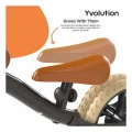 ΑΘΛΟΠΑΙΔΙΑ ΠΟΔΗΛΑΤΟ ΙΣΟΡΡΟΠΙΑΣ YVOLUTION VELO JUNIOR AIR ΜΑΥΡΟ 53.YT30K4
