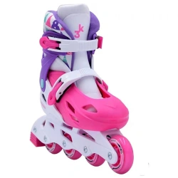 ΑΘΛΟΠΑΙΔΙΑ ΠΑΤΙΝΙΑ ΑΥΞΟΜΕΙΟΥΜΕΝΑ ΦΟΥΞΙΑ/ΜΩΒ/ΛΕΥΚΟ NOΥΜΕΡΟ: 35-38 1083