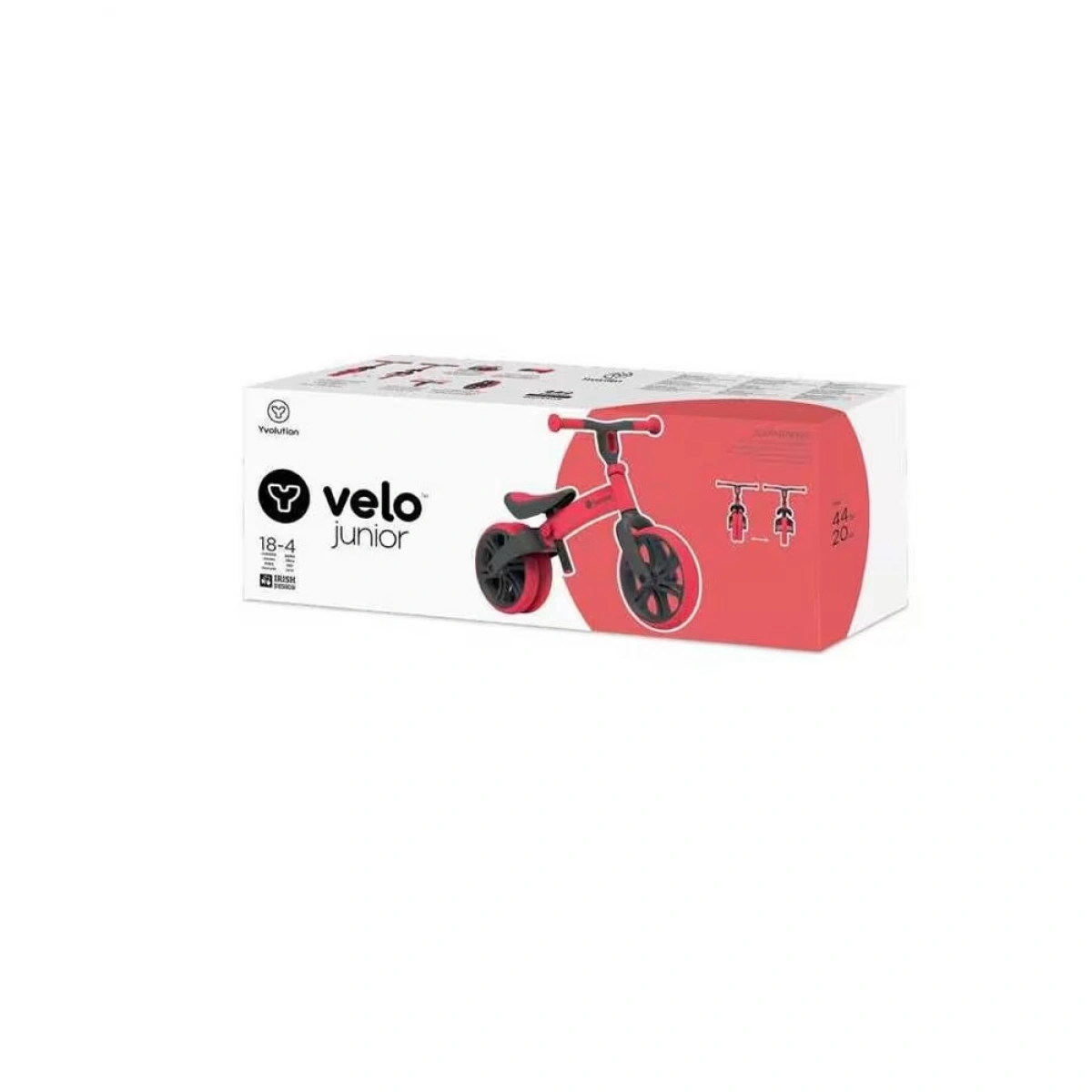 ΑΘΛΟΠΑΙΔΙΑ ΠΟΔΗΛΑΤΟ ΙΣΟΡΡΟΠΙΑΣ YVELO JR NEW RED YT16R