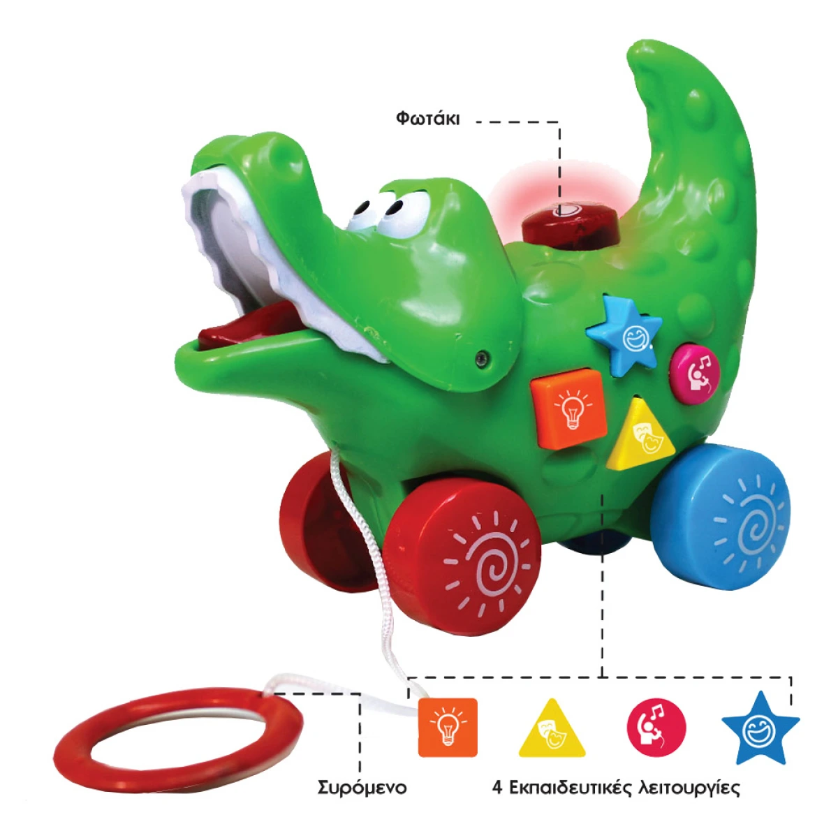 ΙΔΈΑ SLIDING CROCODILE 15101