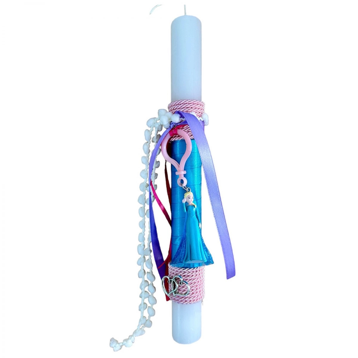 ΧΕΙΡΟΠΟΙΗΤΗ EASTER CANDLE WITH ELSA KEY RING